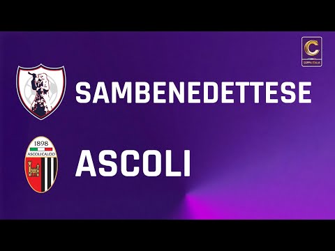 Sambenedettese - Ascoli 2-1 | Coppa Italia Serie C | Gli Highlights