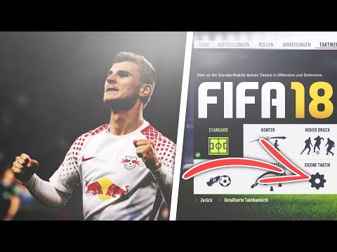 FIFA 18 | HOW TO PLAY WITH RB LEIPZIG ✔  INDIVIDUAL CUSTOM TACTIC H2H SEASON CAREER MODE ONLINE