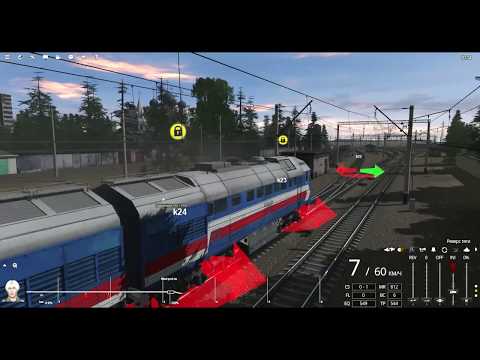 Trainz Railroad Simulator 2019 Прохождение мною маршрута Мосты-Балезино.