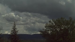 preview picture of video 'Lively Clouds Near Tornado 5-23-14  Casper, WY'