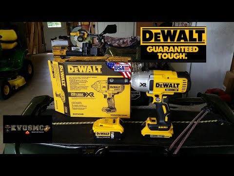 DEWALT DCF899B 20V MAX HIGH TORQUE 1/2 IN.  IMPACT WRENCH Review By KVUSMC