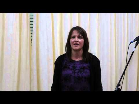 Gilly MacKenzie Performing at Gaelic In The Borders In Gattonside