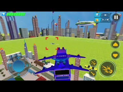 MULTI ROBOT FORMULA CAR FLYING