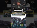 Reporter Shows Jags HC Liam Coen SUPPORT After Tough Playoff Loss ️ Jaguars Liamcoen NFL