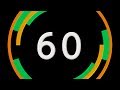 COUNTDOWN TIMER V 662 60 Sec With Music Sound 4K
