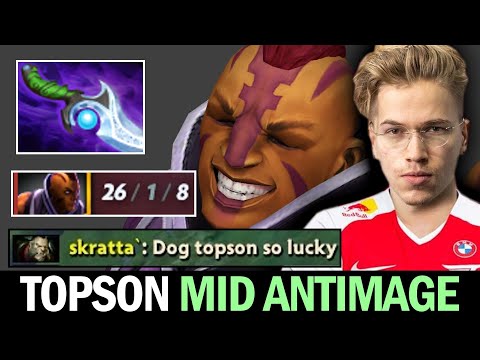 TOPSON Surprise Mid ANTIMAGE vs ANA - 26 Kills in 28min