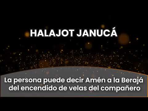 4 - La persona puede decir Amén a la Berajá del encendido de velas del compañero