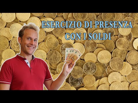 Esercizio di presenza coi soldi