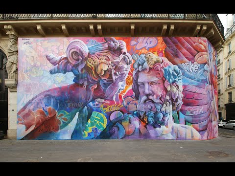 Quai 36 - PichiAvo - Boulevard Saint-Michel, Paris