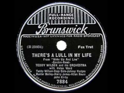 1937 HITS ARCHIVE: There’s A Lull In My Life - Teddy Wilson (Helen Ward, vocal)