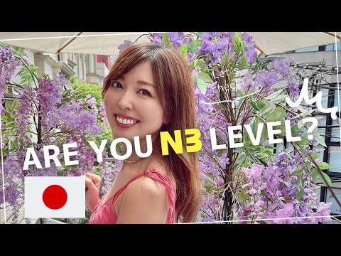 1. If you understand this, you are JLPT N3 level!