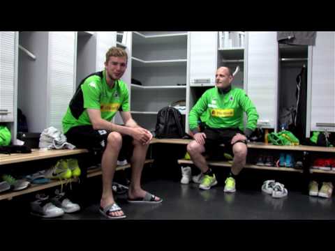 Christoph Kramer (Weltmeister) und Marcus Breuer (Zeugwart)