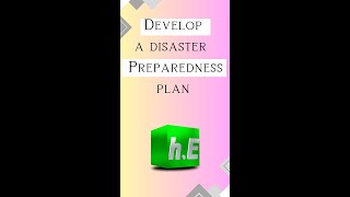 Develop a disaster Preparedness plan  #hypereffects #bermerton #smallbusiness