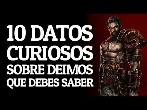 10 DATOS CURIOSOS sobre DEIMOS que DEBES SABER - GOD OF WAR 🔥