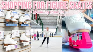 Shopping For My New Figure Skates! | Haul, Breaking Them In, Boot Fitting | LN x NYC