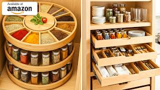 55 Amazon Kitchen Organization & Storage Hacks To Maximize Space in Your Tiny Kitchen!