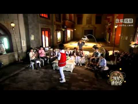 [CUT] 041211 Minwoo dance @ Chinese TV