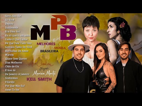 Música Popular Brasileira Antigas - Melhor Seleção MPB - Melim, Fábio Jr , Maria Gadú, Skank #t206
