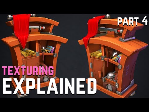 Full 3D Game Asset Workflow Explained - Texturing in Substance [PART 4]