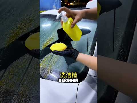 Cuma Pakai Cairan Ini, Kaca Mobil Bisa Bersih Berbulan-Bulan?!