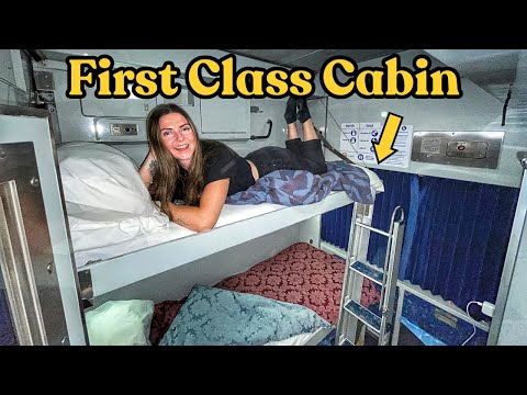 Overnight Train Ride Brisbane to Sydney in FIRST CLASS Private Sleeper Cabin