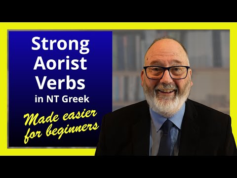 14 2 Strong Aorist Verbs in Greek New Testament Made Easier Ver2 2024
