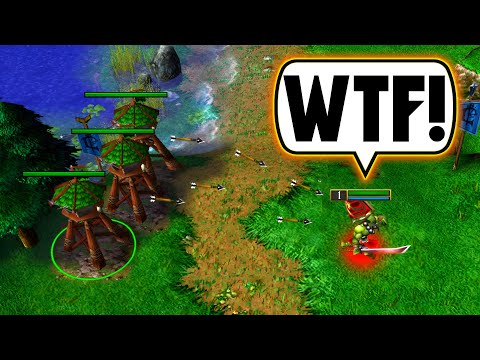 😂 3 Peon Orc SUPER FAST Tower Rush 😂LMAO