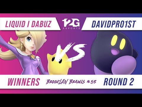 BrookLAN Brawls 53 - Liquid | Dabuz (Rosa) v. DavidPro1st (Kirby) - Winners Round 2