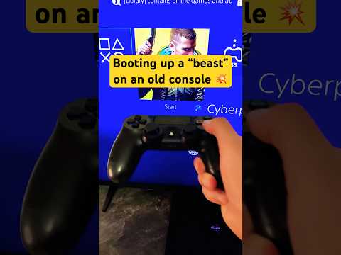 CP2077 on an Old PS4 😬