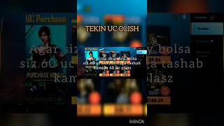 Download lagu 60 uc tashab kamida 60 u olish siri bolla obuna bolamz#pubg#rolex#bgmi#aslamboi#uc#freeuc#shorts#rek mp3
