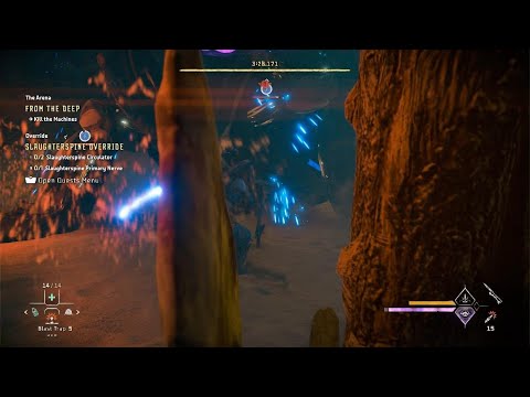 From The Deep Arena Challenge on very hard (Horizon Forbidden West)