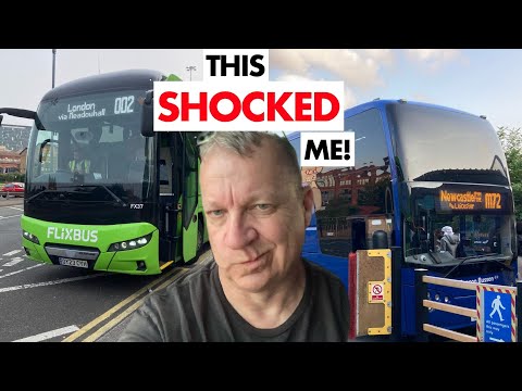 This SHOCKED me!  Megabus Vs Flixbus:  London to Leeds & back on the coach!