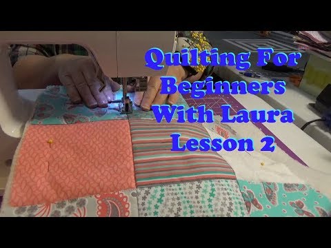 Pre-Cut Fabrics for Beginners | Quilt-As-You-Go Lesson 2