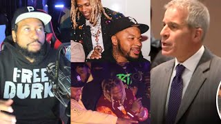 Steel v Jammy the Bull! Akademiks reacts to last day of Brian Steel Cross of OTF Jam at Durk Trial