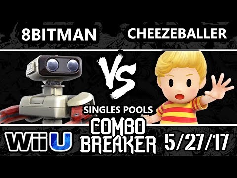 Combo Breaker 2017 Smash 4 - Fable | 8BitMan (ROB) vs TKO | Cheezeballer (Lucas) - WiiU Tournament