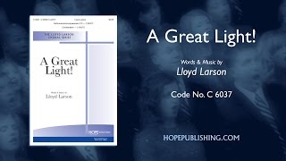 A GREAT LIGHT! - Lloyd Larson