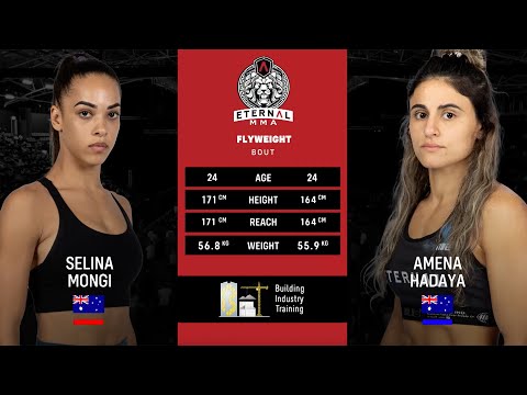 ETERNAL MMA 65 - SELINA MONGI VS AMENA HADAYA - WMMA FIGHT VIDEO
