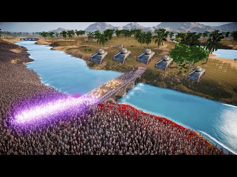 Can US Army & Special Forces Stop Zombies from Crossing the bridge ? - UEBS 2