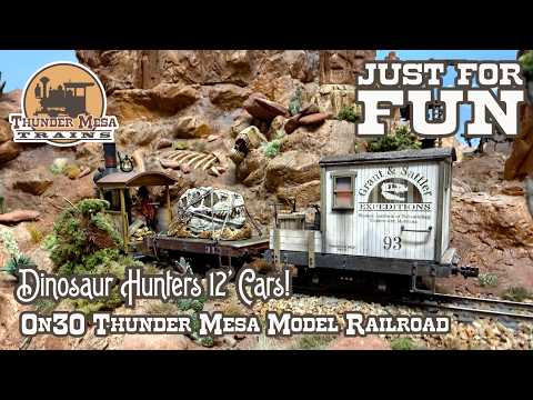 Grant & Sattler Expeditions 12'-Wagen | On30 Thunder Mesa Modelleisenbahn
