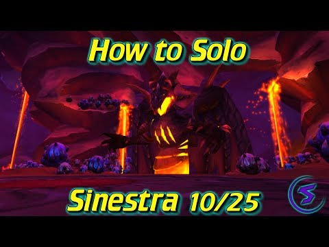 Quick Guide For Sinestra - Solo 10/25m