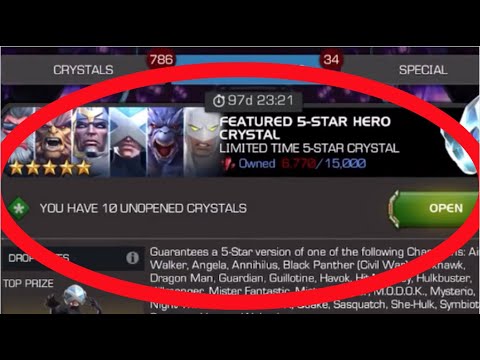 What Happens When You Open 10X 5-Star Featured Crystals?
