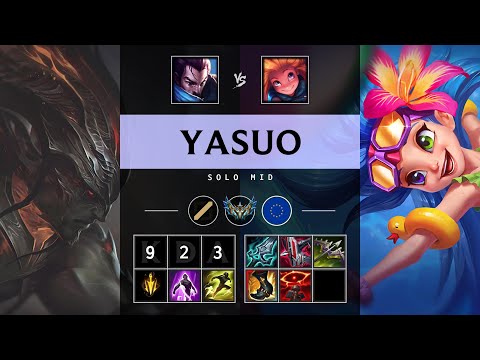 Yasuo Mid vs Zoe - EUW Challenger Patch 25.17