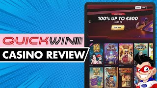 QuickWin Casino: Online Casino Review ($750 + 200 Free Spins) 🔥
