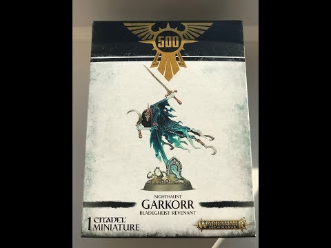 500th Store Exclusive - Garkorr, Bladegheist Revenant - Unboxing (AoS)