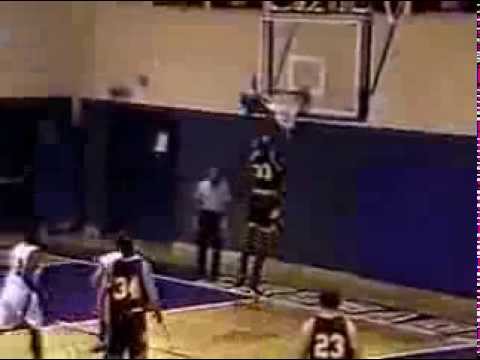 vincent woodson dunk st marks vs Tyler street