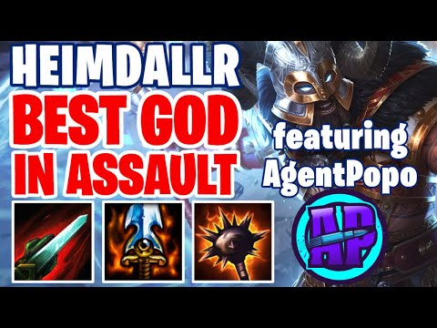 20 KILL VIBES & MUSIC HEIMDALLR SMITE GAMEPLAY ft. AgentPopo