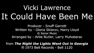 It Could Have Been Me [1973 B-SIDE SINGLE] Vicki Lawrence - "The Night the Lights Went Out..." LP