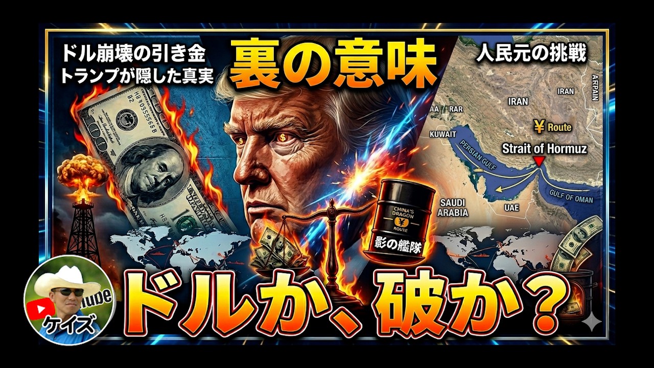 裏の真実:なぜトランプはイランを叩き、ベネズエラ大統領を「拉致」したのか？オイルダラー崩壊を巡る最終戦争の全貌