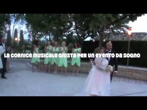 INGRESSO DEGLI SPOSI IN STILE AMERICANO - CASTELLO DI SEPTE - MUSICA BY FRANCESCO BARATTUCCI