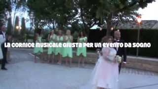 INGRESSO DEGLI SPOSI IN STILE AMERICANO - CASTELLO DI SEPTE - MUSICA BY FRANCESCO BARATTUCCI
